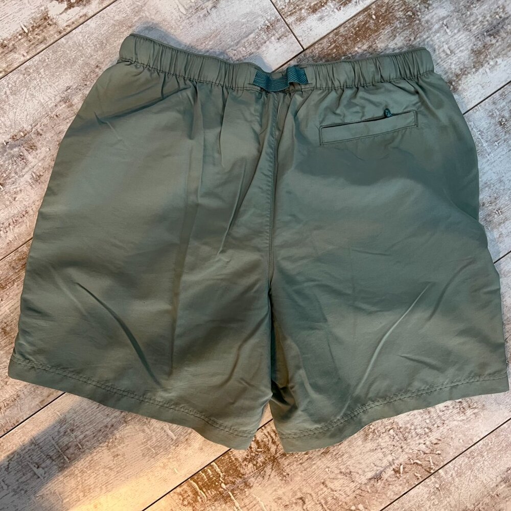 Mens L.L. Bean Green Lined Shorts/Swimsuit - Picture 4 of 7